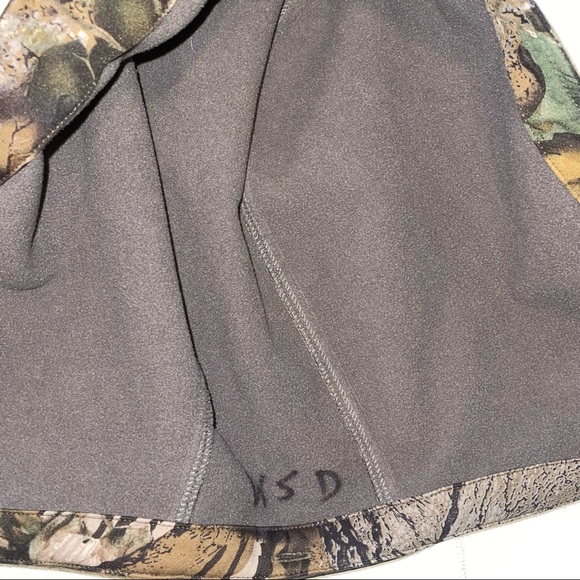 Camo mossy oak hat hood face mask - Picture 2 of 4